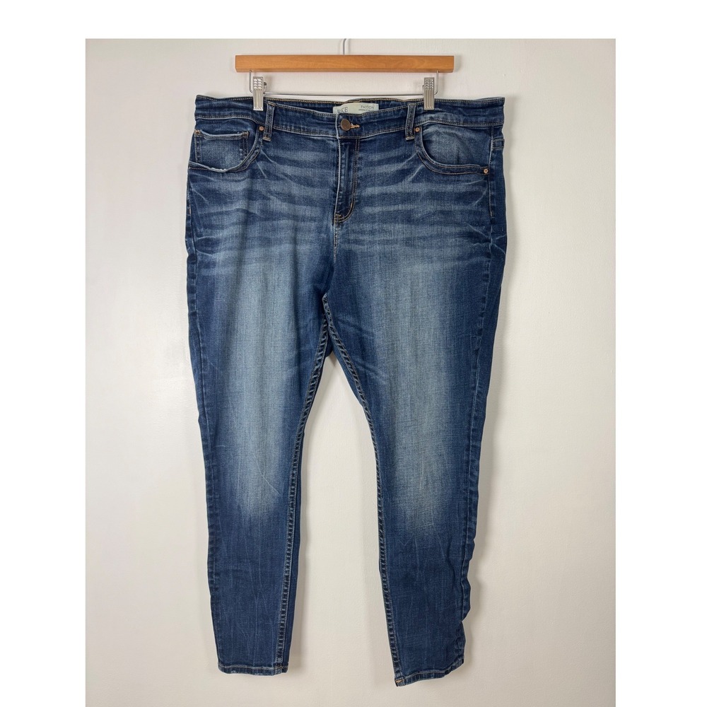 Casual BKE Women 38 Payton‎ Ankle Skinny Jeans Blue Mid Rise Stretch Denim